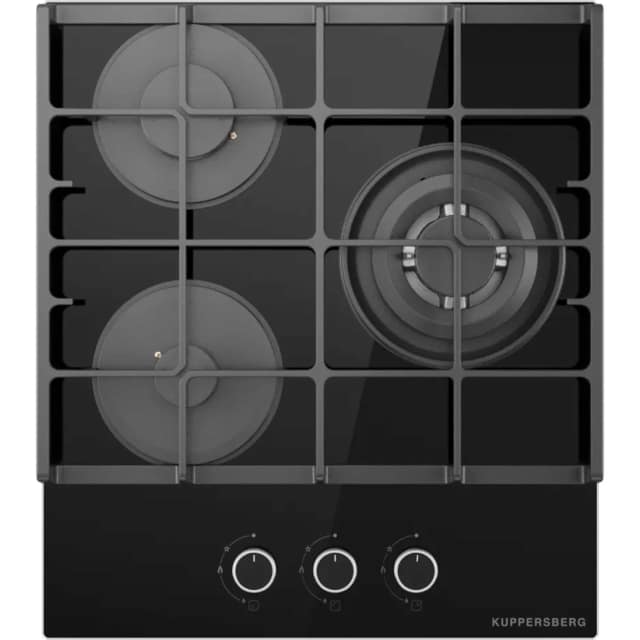 Газовая варочная панель Kuppersberg TG 42 B Black Glass